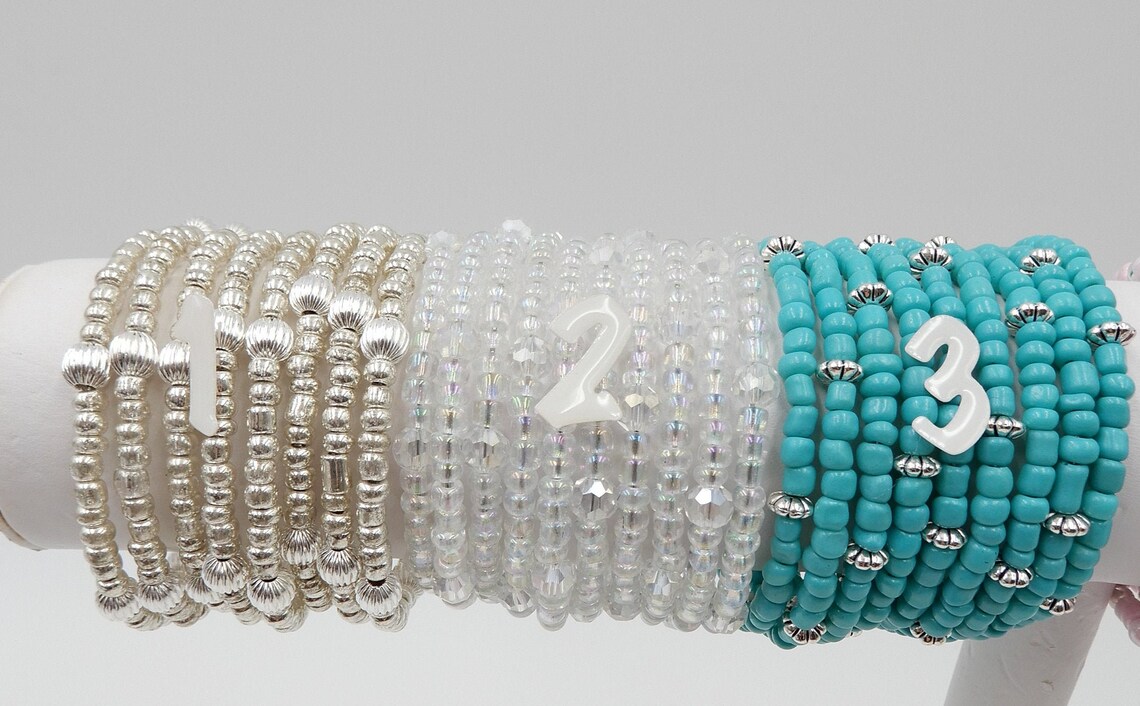 Seed Bead Wrap Bracelets Memory Wire Bracelets Wrap Etsy