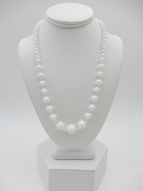 Blue Green Jade Pearl Glass Necklace – Mrs Bell Jewellery