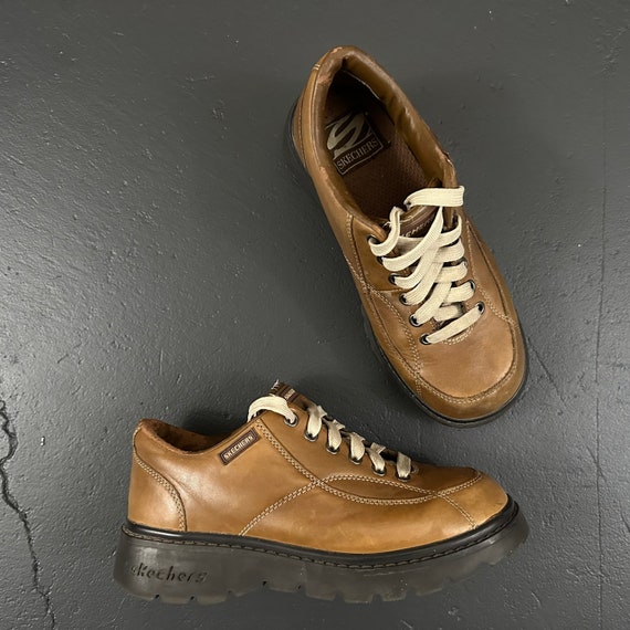 Vintage Skechers Chunky Platform Brown - Etsy