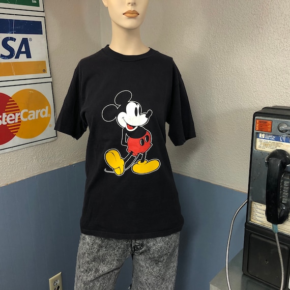 Vintage 1980s - 1990s Disney Character Fashions Classic Mickey Mouse T ...