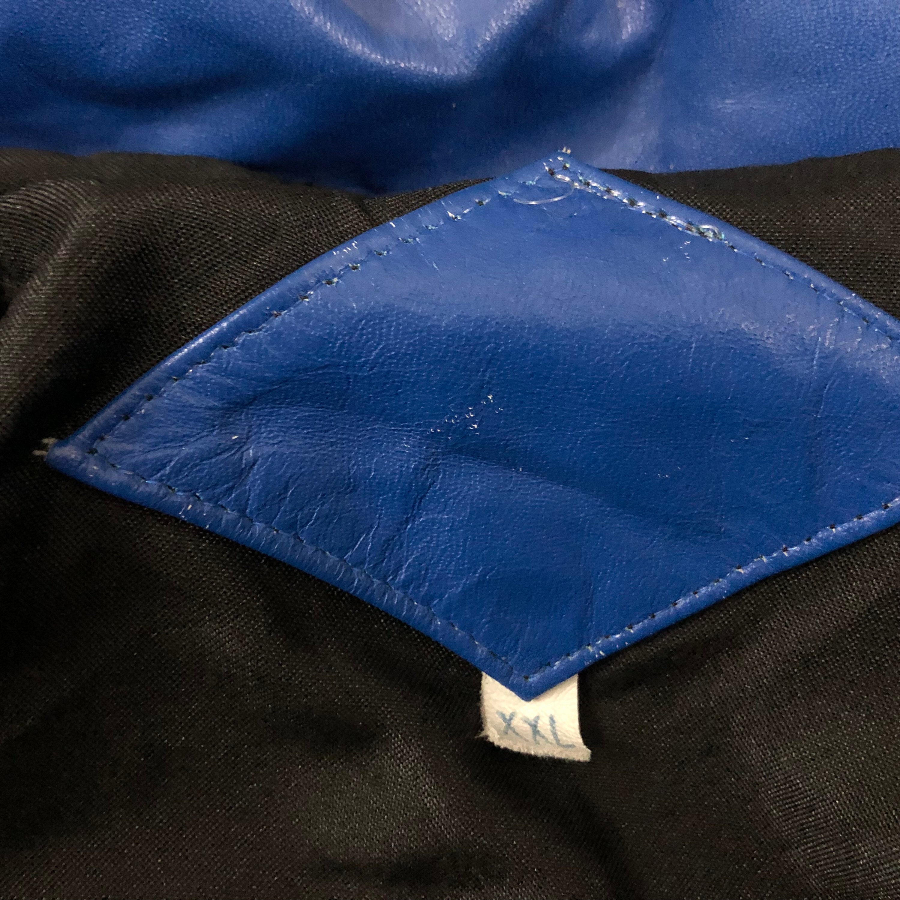 Vintage 90s Dallas Cowboys NFL Football Leather Patched Full Etsy