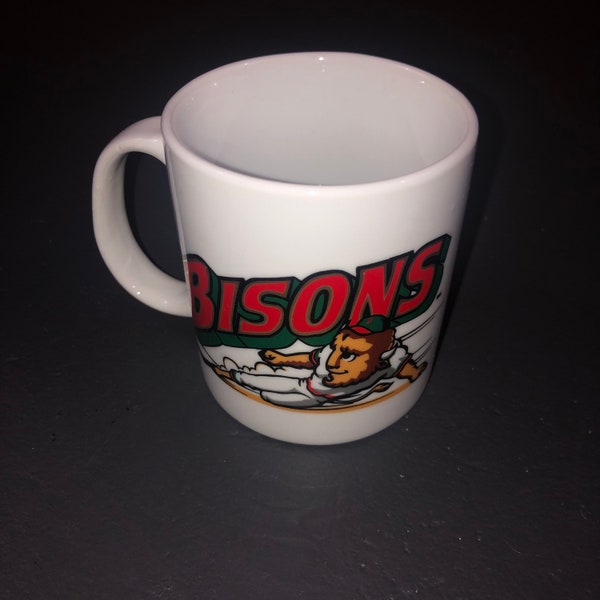 Vintage 90s/00s Buffalo Bisons MiLB Minor League AA Baseball 10oz Coffee Cup/Mug