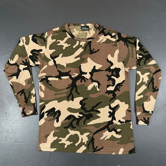 Vintage 80s Kenyon Strata Camouflage/Camo Oversiz… - image 2