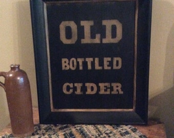 Old Bottled Cider