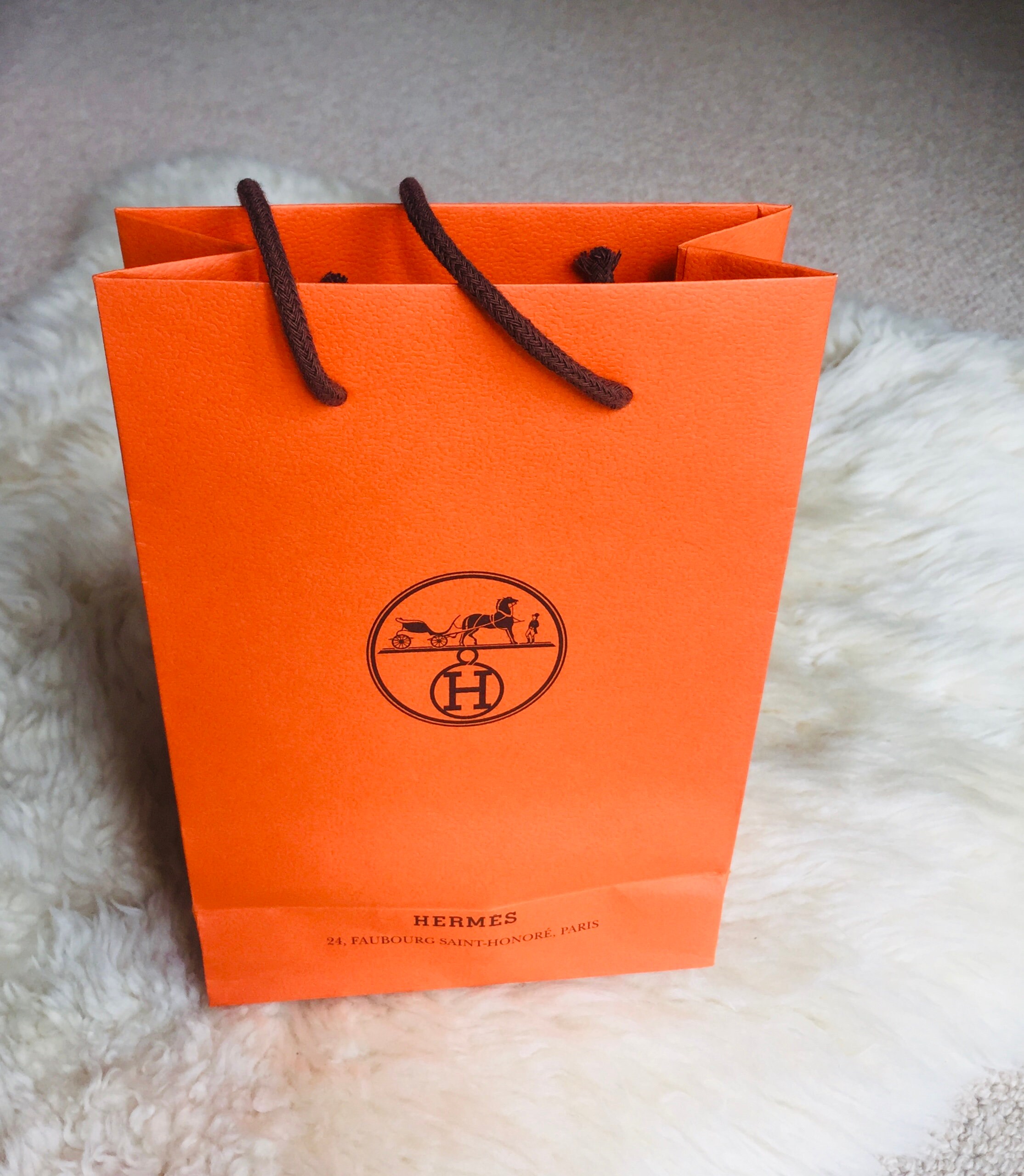 Authentic HERMES Store Small Gift Tote Presentation Bag Etsy