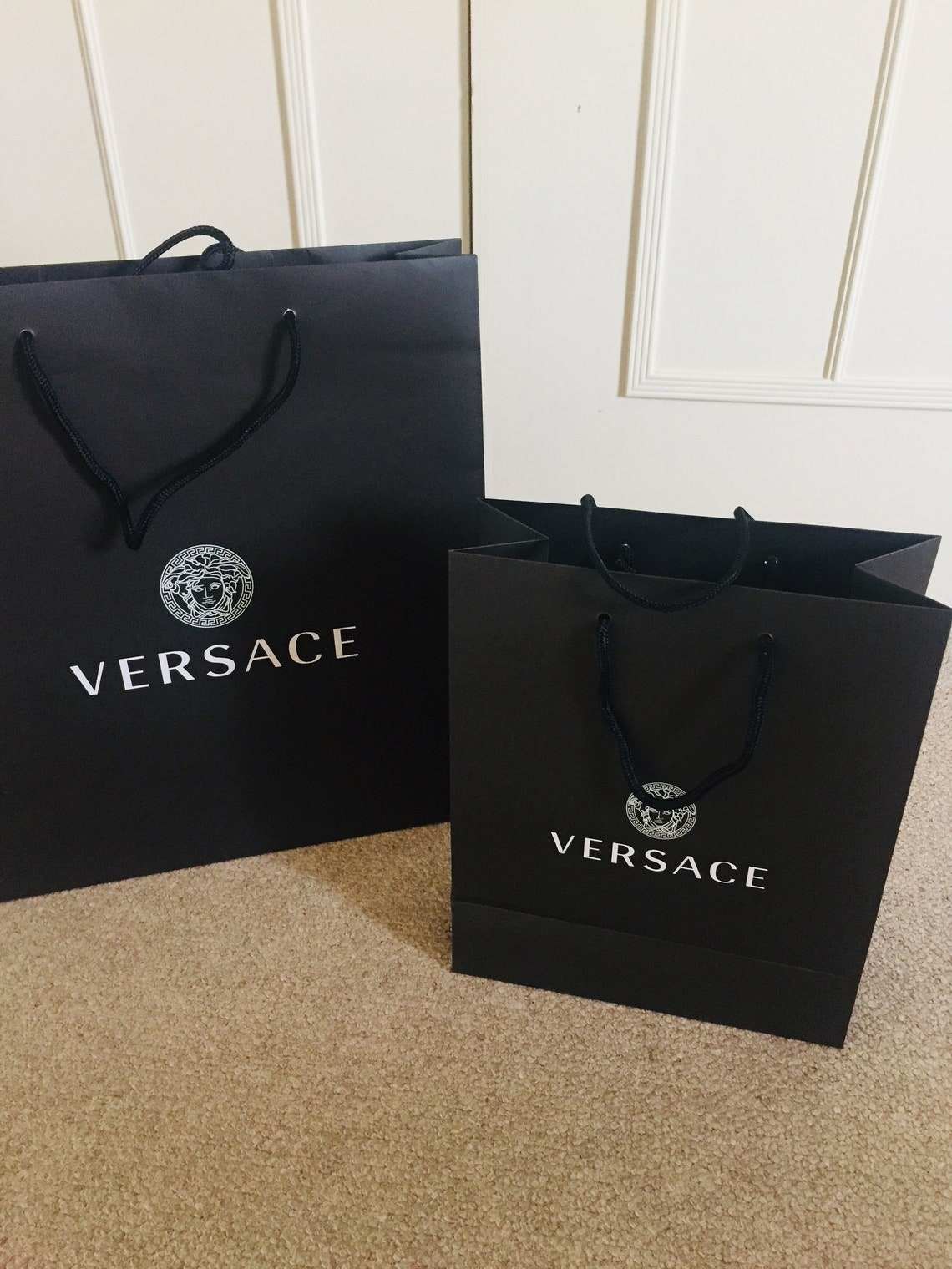 Authentic VERSACE Store Gift Bag 100 Original Store Item Etsy