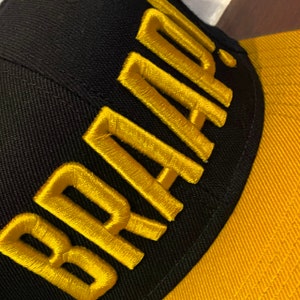 MX BRAAP! Gold embroidered 3D Puff Snapback hat, Dad gift, Motocross cap, Guy gift, Dirt Bike Rider, Braaap Cap