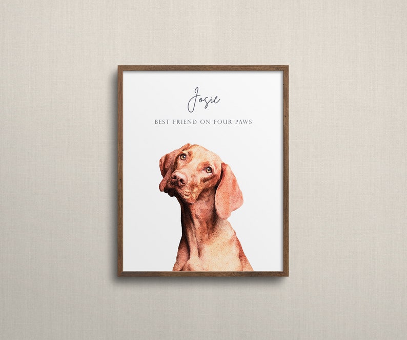 Custom Pet Portrait from Photo