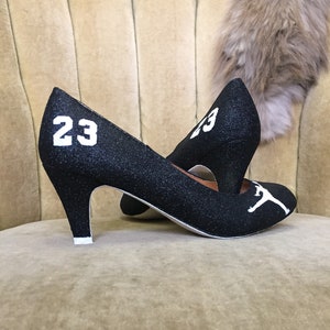 jordan 23 high heels