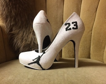 high heel air jordans