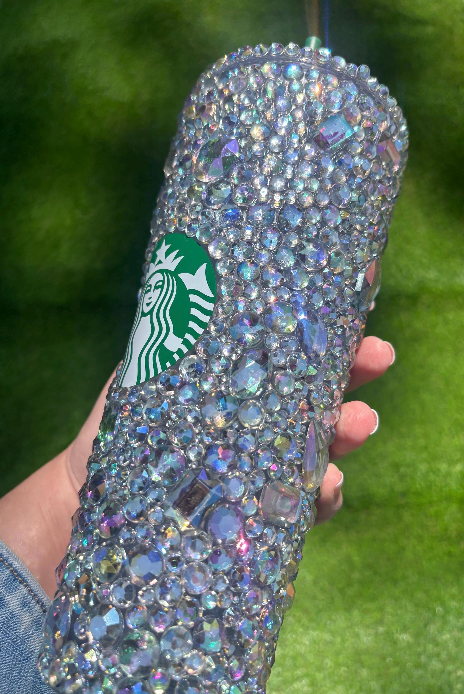 Rhinestone Starbucks Cup: Grande Glitter Cold Cup - Etsy