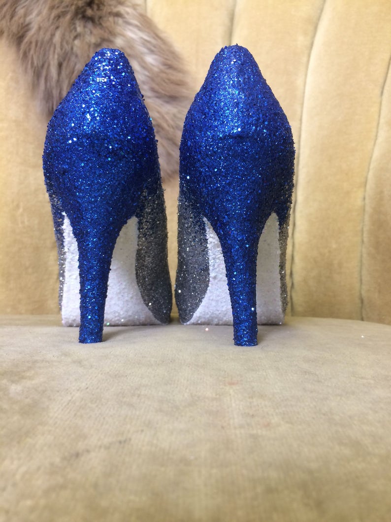 ombre high heels