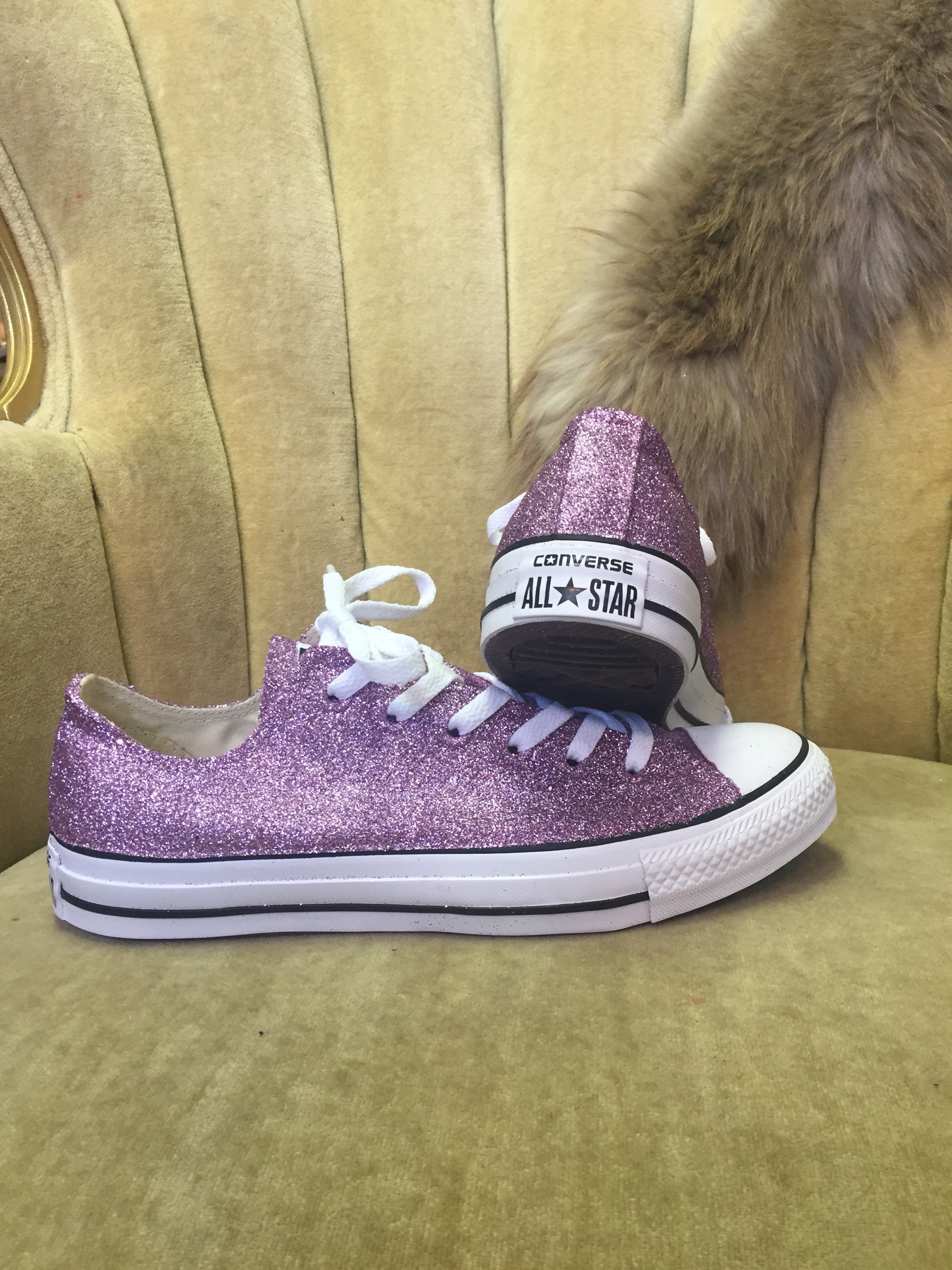 Converse niña purpurina new arrivals