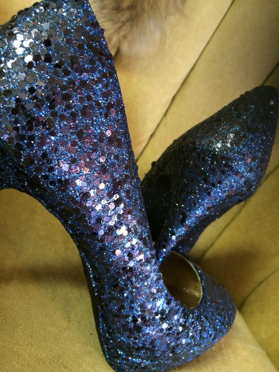 Glitter Heeled Ankle Strap Sandals | SHEIN USA