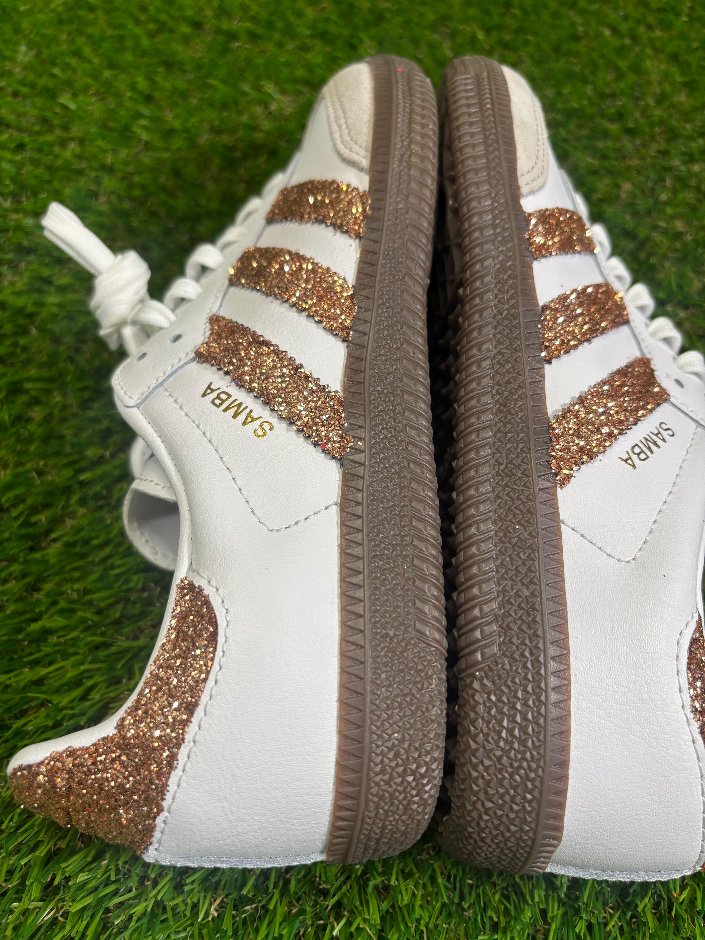 adidas gazelle silver green womens adidas Samba OG Shoes - Women's - White / White / Silver main image 1