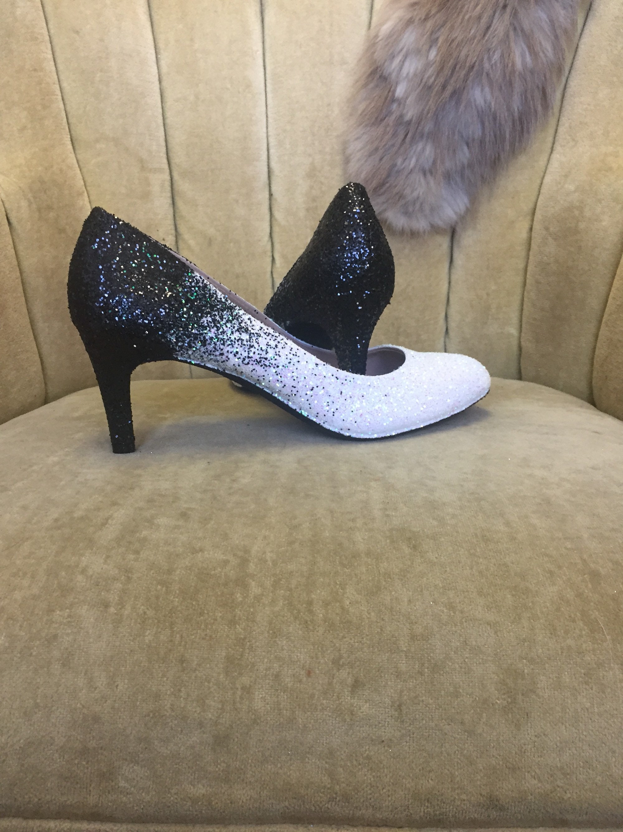 black heels size 5.5
