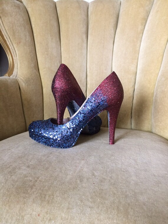 burgundy heels size 12