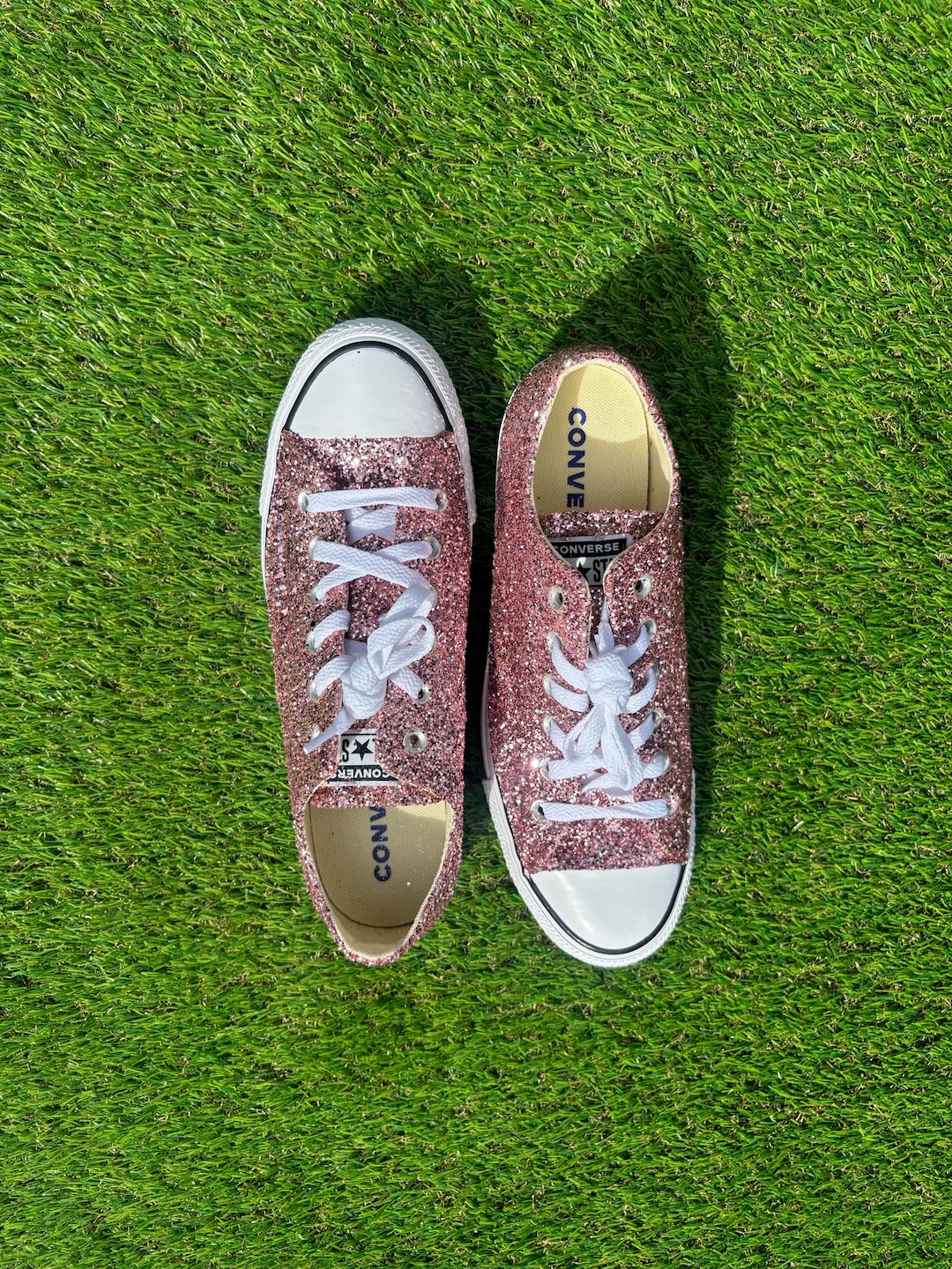 all star rosa glitter