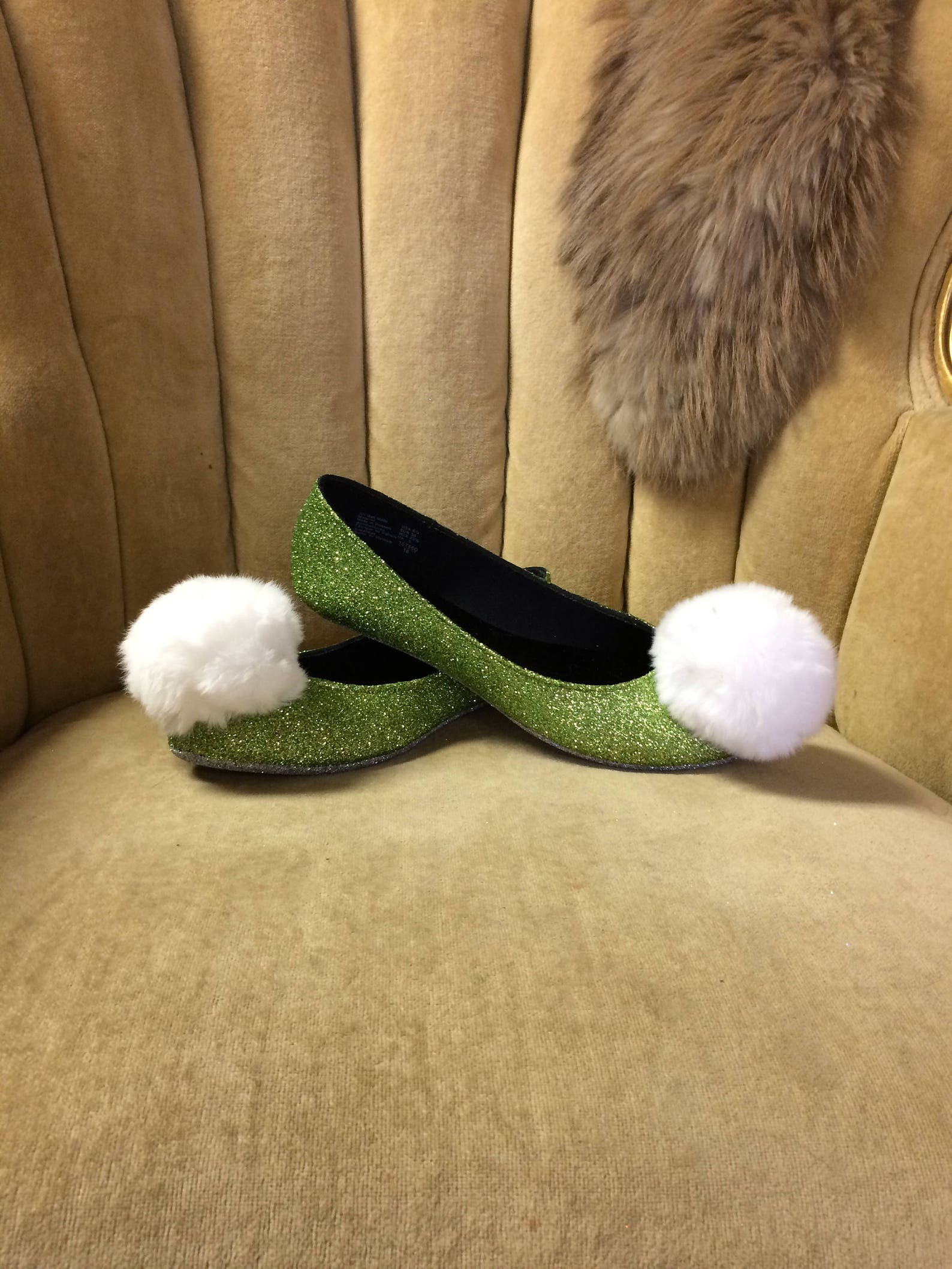 tinker bell inspired ballet flats. fairy shoes. sizes 5.5-11. custom made hand painted. tinker bell inspired ballet flats. fairy shoes. sizes 5.5-11. custom made hand painted.