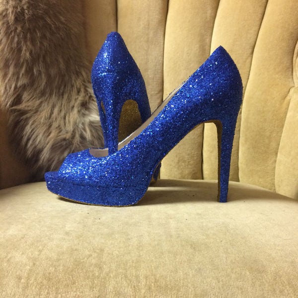 Glitter High Heels Etsy