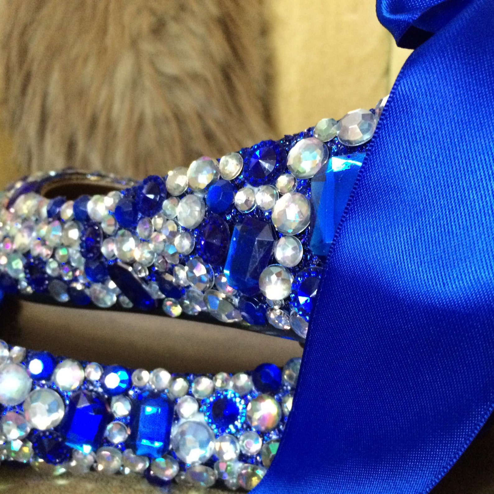 custom made to order, crystal ballet flats. wedding flats brides maids flats. indigo, blue, ab clear stones custom made to order, crystal ballet flats. wedding flats brides maids flats. indigo, blue, ab clear stones