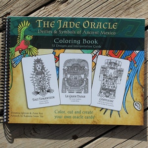 Coloring Book | The Jade Oracle: Deities & Symbols of Ancient Mexico