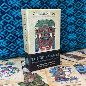 Regular Size Jade Oracle Deck: Deities & Symbols of Ancient Mexico ...