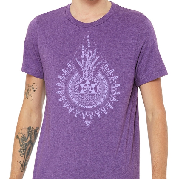 Lavender | Screen Printed Unisex T-Shirt