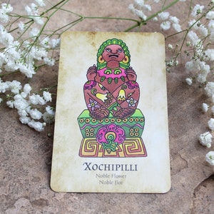 Deluxe Jade Oracle Deck: Deities & Symbols of Ancient Mexico Oracle ...