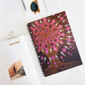 Tree Goddess - Spiral Notebook - Ruled Line