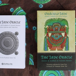 Deluxe Jade Oracle Deck: Deities & Symbols of Ancient Mexico Oracle ...