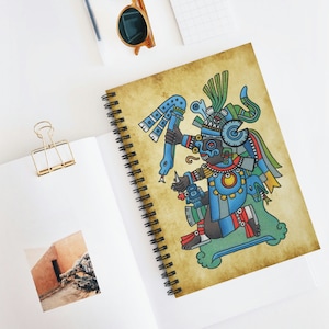 Tlaloc - Spiral Notebook - Ruled Line