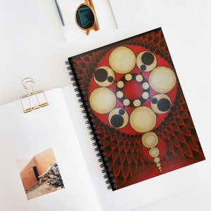 Concepto Rojo - Spiral Notebook - Ruled Line