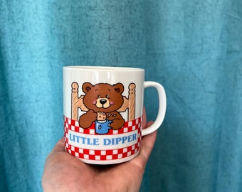 Vintage Little Dipper Teddy Bear Mug