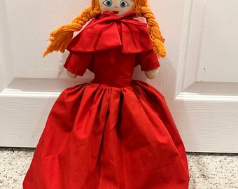 Vintage Little Red Riding Hood Flip Doll