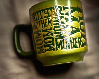 Vintage Mother Ma Mom Mug