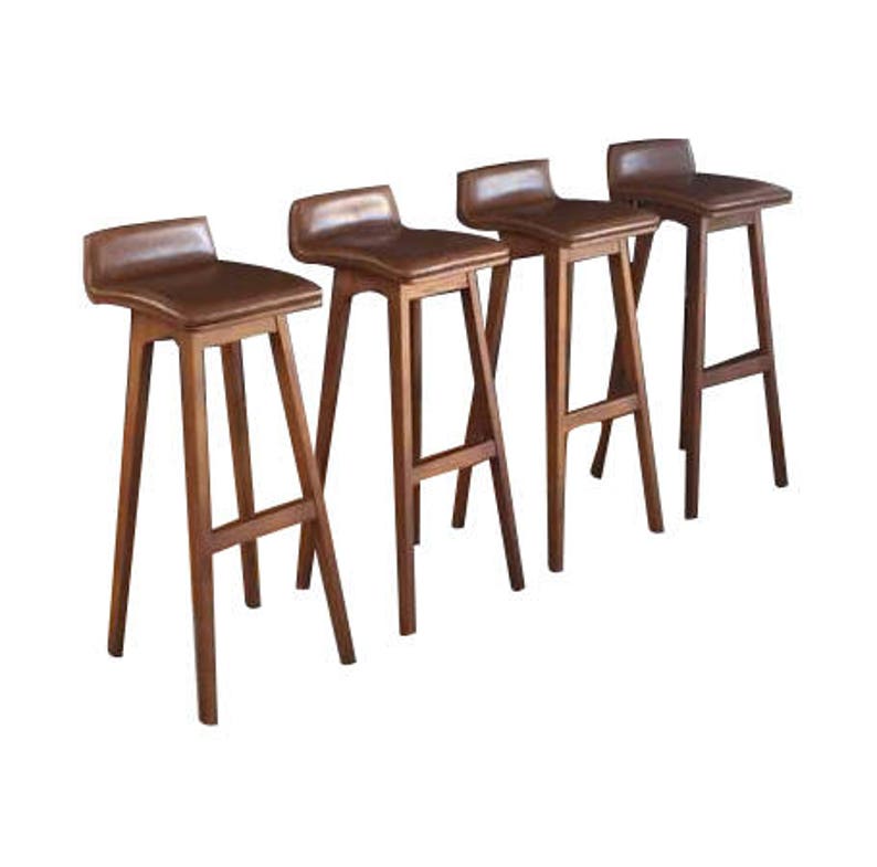 Set Of Mid Century Modern Style Bar Stools Image 0