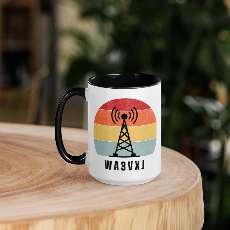 Custom Call Sign Ham Radio Mug – Personalized Radio Operator Gift - Etsy