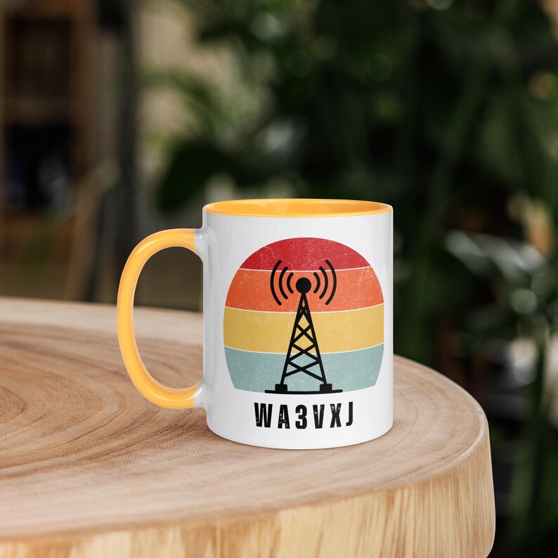 Custom Call Sign Ham Radio Mug – Personalized Radio Operator Gift - Etsy