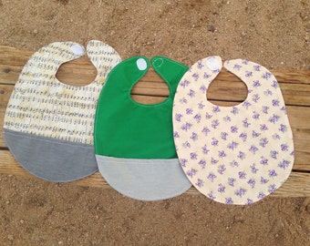 SEWING PATTERN - Pocket Bib / Baby Bibs / Basic and Easy Pattern