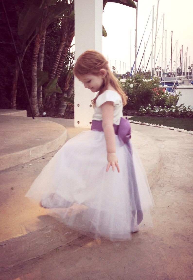 SEWING PATTERN Wedding Flower Girl Dress / Toddler Tulle Etsy