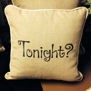 not tonight pillow cases not tonight pillow cases