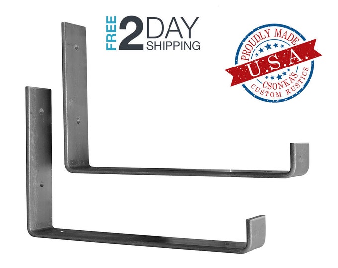 Heavy Duty Shelf Bracket Shelf Bracket J Bracket Metal Etsy