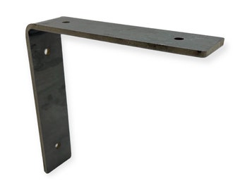 Angle Shelf Brackets - Metal: 1.5" x 3/16"