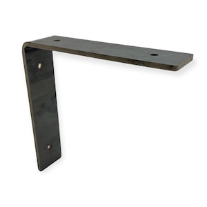 Angle Shelf Brackets, L Bracket, Shelf Bracket, Iron Bracket, Floating Shelf Bracket, Metal Shelf Bracket, Metal Bracket,  1.5" x 3/16"