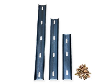 C Channel Support Bracing, Hidden Bracket, Metal Bracing, Live Edge Wood, Brackets, Table Bracket, Metal Bracket