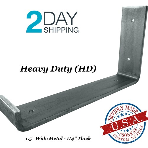 Heavy Duty Shelf Bracket Shelf Bracket J Bracket Metal Etsy