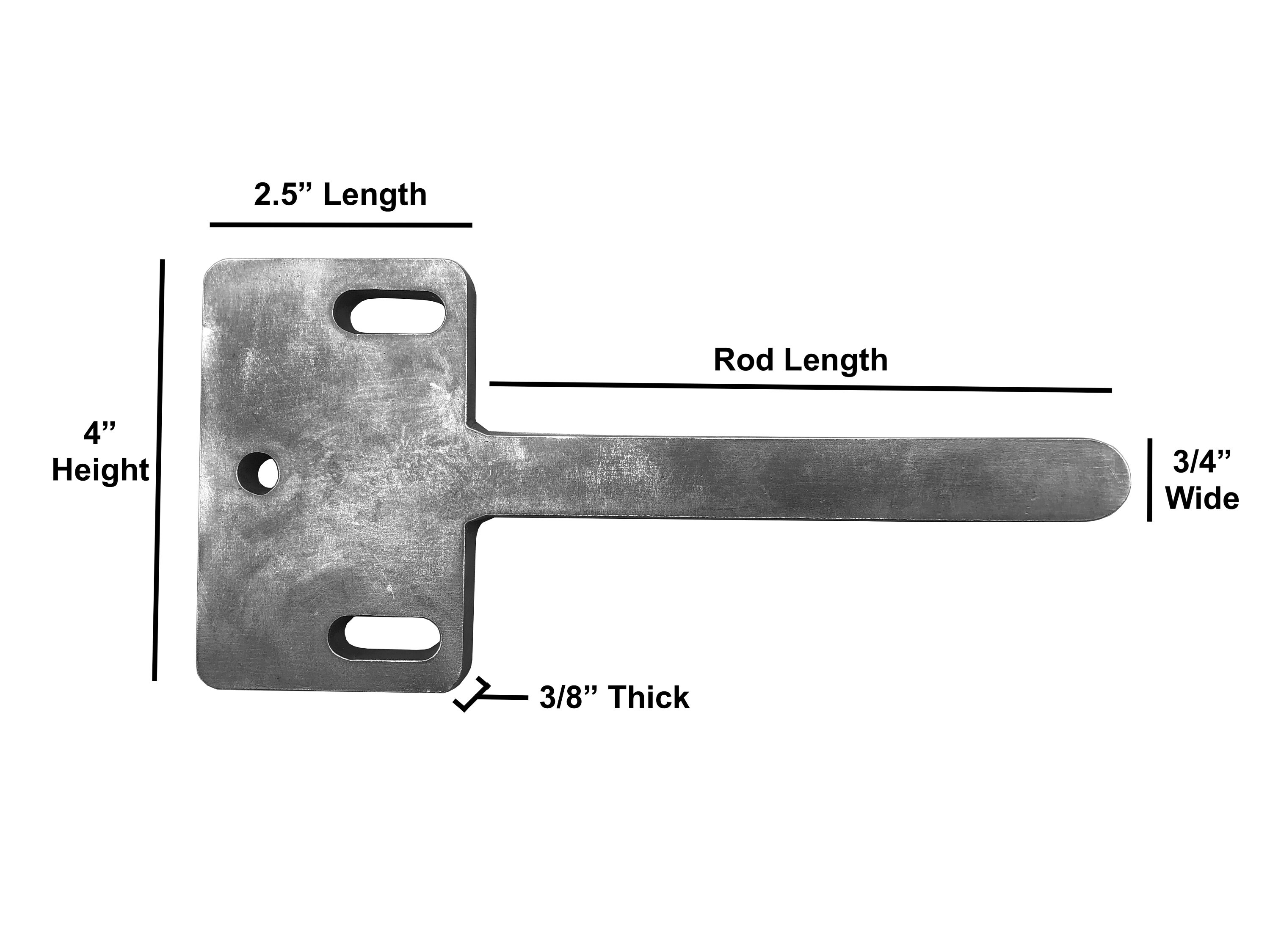 Floating Wall Stud Mantel Shelf Bracket