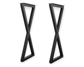 Set of Black X Entryway Legs CK-100