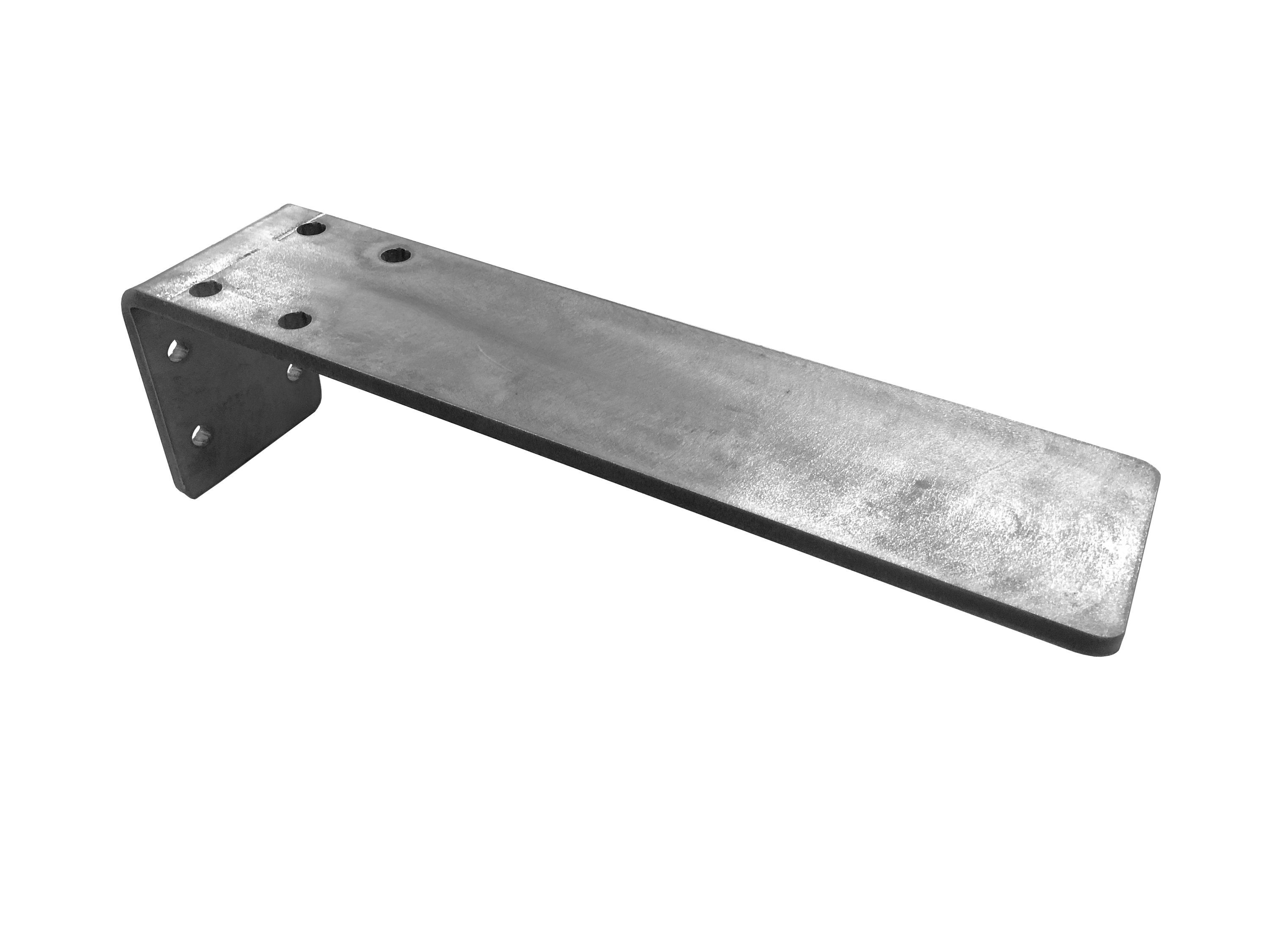 Heavy Duty Back Mount Countertop Support L Bracket